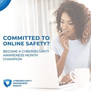 cyber security awareness month champion
