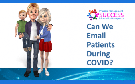 Email Patients COVID