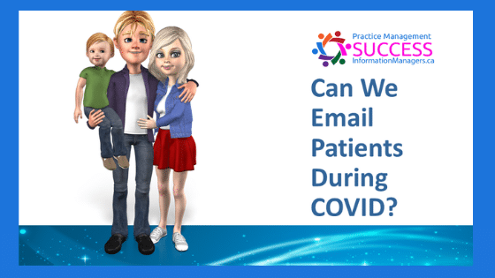 Email Patients COVID