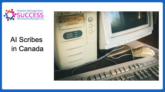 AI Scribes in Canada